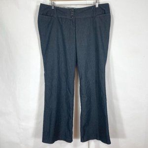 Torrid Pinstripe Career Work Trouser Pant Size 16